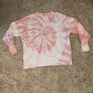 Abercrombie and Fitch tie dye tunic sweatshirt